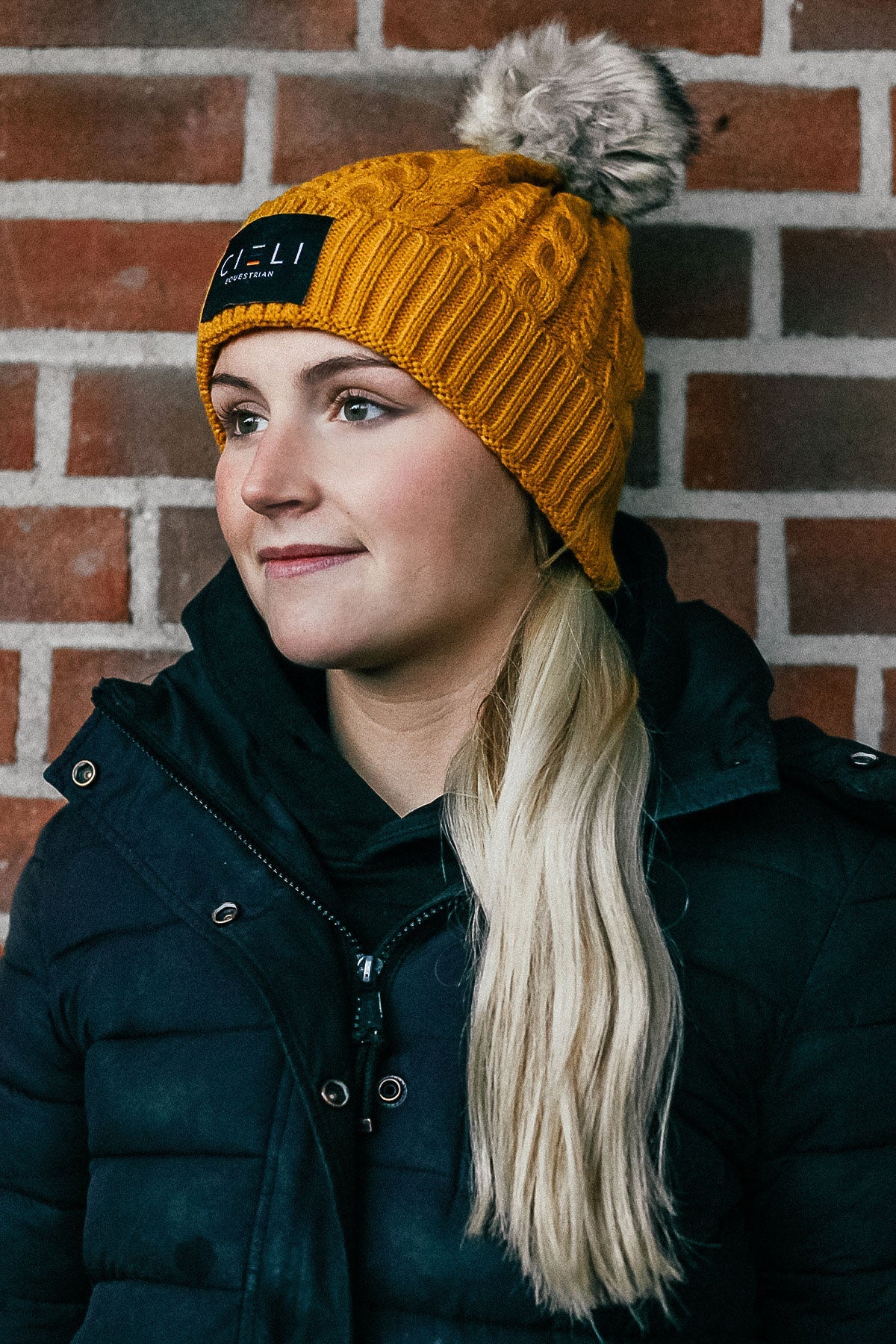 Signature Bobble Beanie - Cieli Equestrian