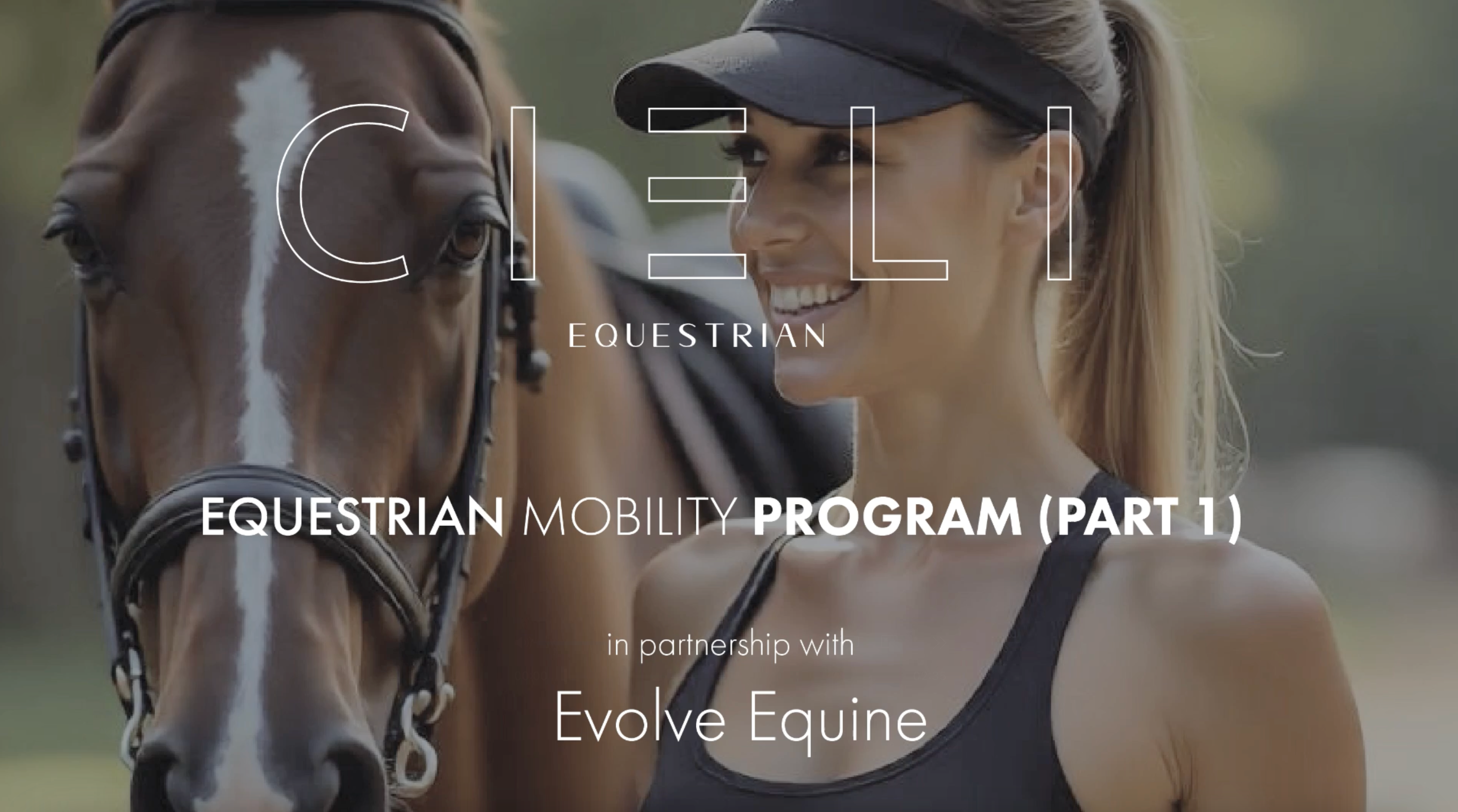 Cargar video: Cieli Equestrian Mobility Workout Training