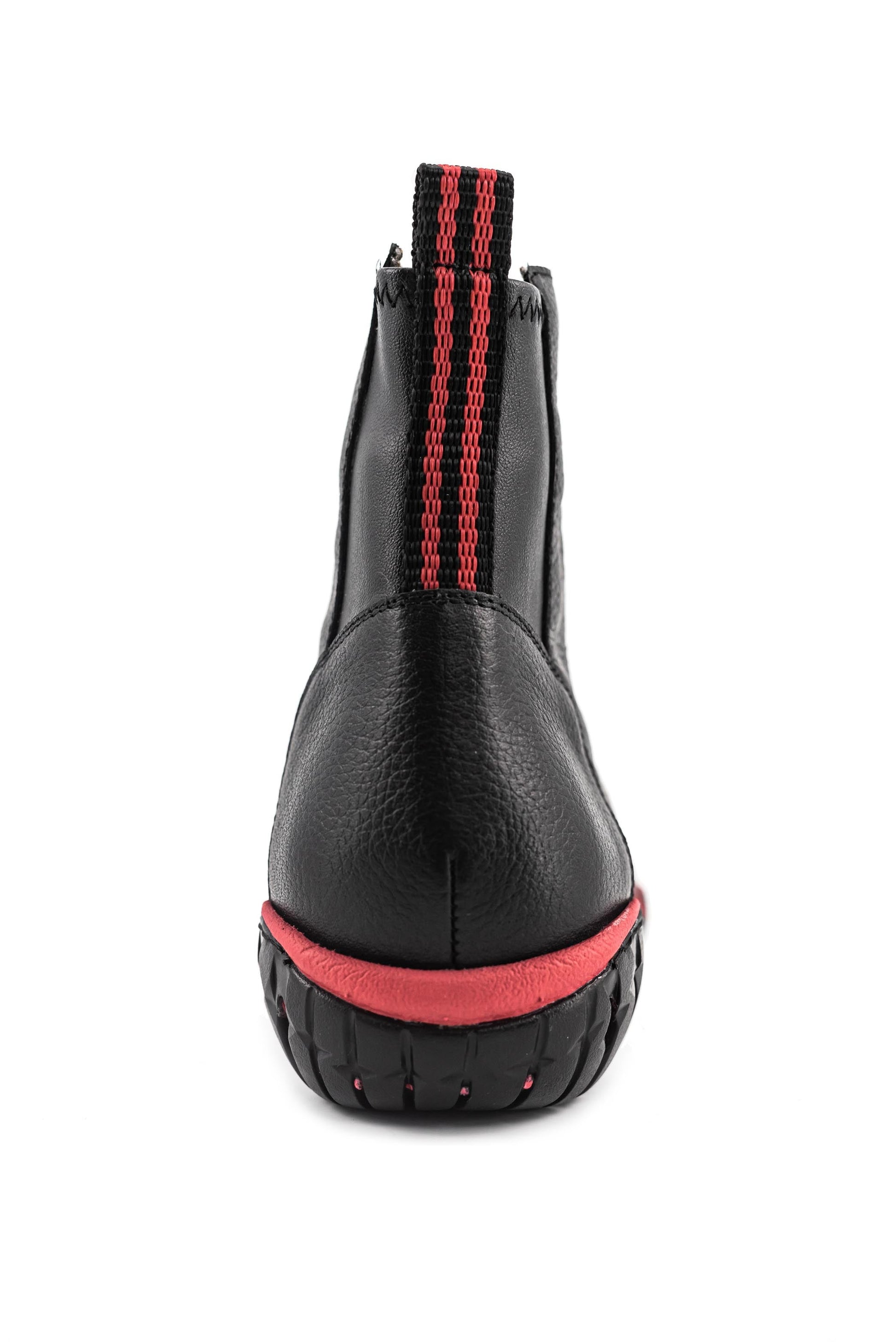 Sergio Grasso Dynamik Walk and Ride black and red leather horse riding boots with chaps ideal for comfortable long distance riding and African horse safaris.